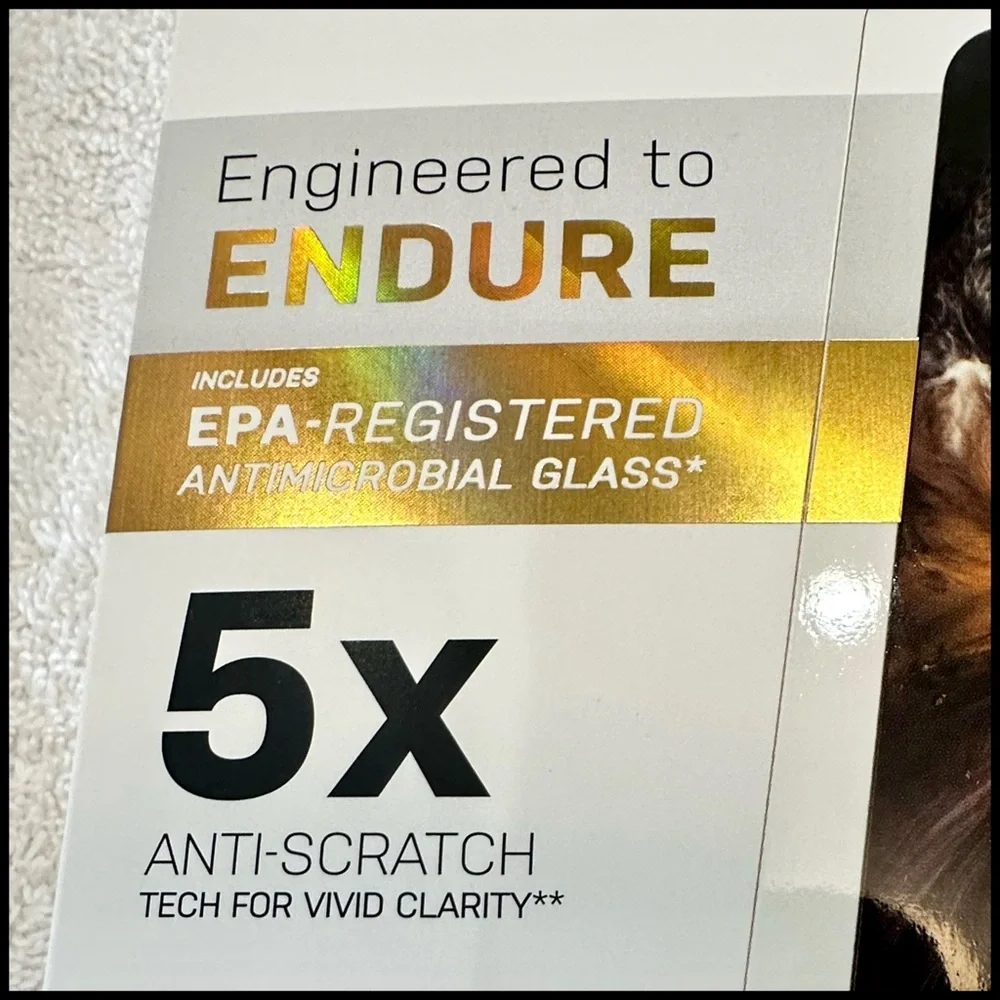 🍎🛡️iPhone 12/13ProMax 💪🏼💯Compatible, OtterBox💪🏼💯Amplify Glass Screen Protector